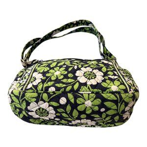 Vera Bradley Small Hobo Shoulder Bag – Java Blue Pattern – Quilted Cotton Floral